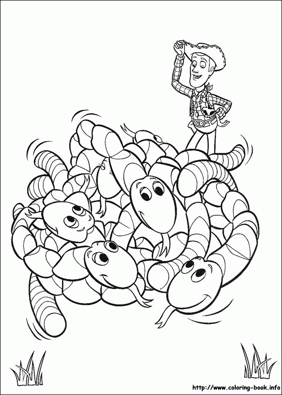Toy Story kolorowanki